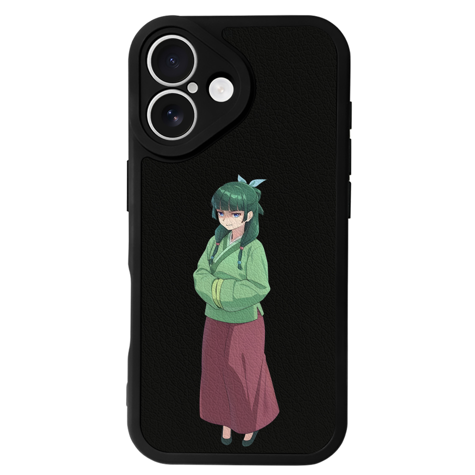 薬屋のひとりごと The Apothecary Diaries 【iPhone 16シリーズ対応】シリコンスマホケース（レザー調） 材質：シリコン
